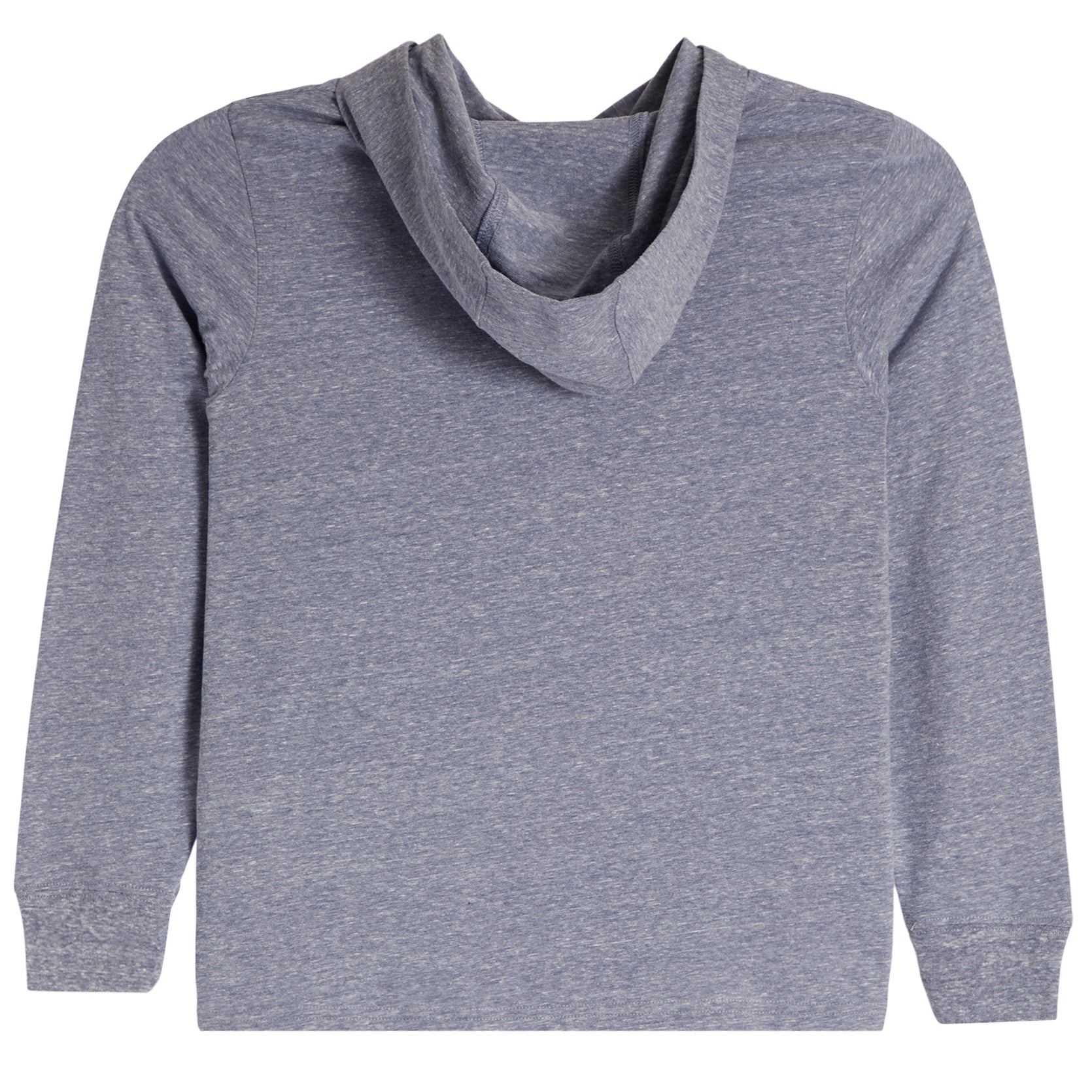 Snow Heather Hooded Long Sleeve Tee - Denny's