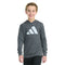 Snow Heather Hooded Long Sleeve Tee - Denny's