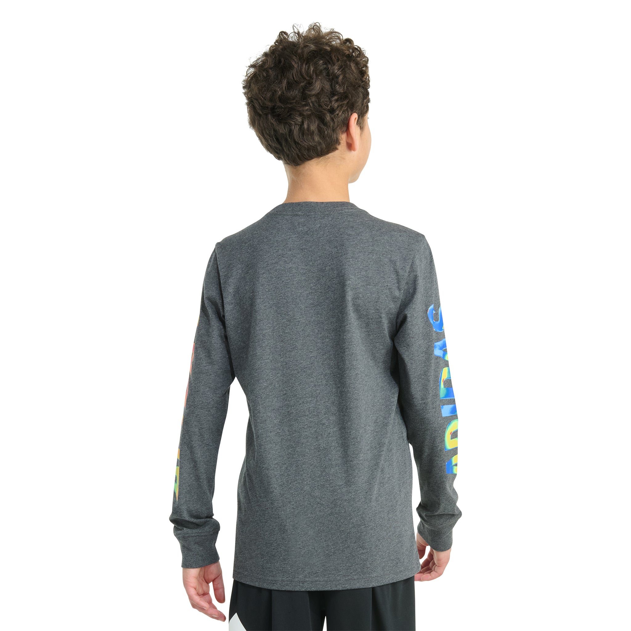 Spectrum Of Light Long Sleeve Hearthered Tee - Denny's