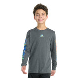 Spectrum Of Light Long Sleeve Hearthered Tee - Denny's