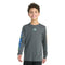 Spectrum Of Light Long Sleeve Hearthered Tee - Denny's
