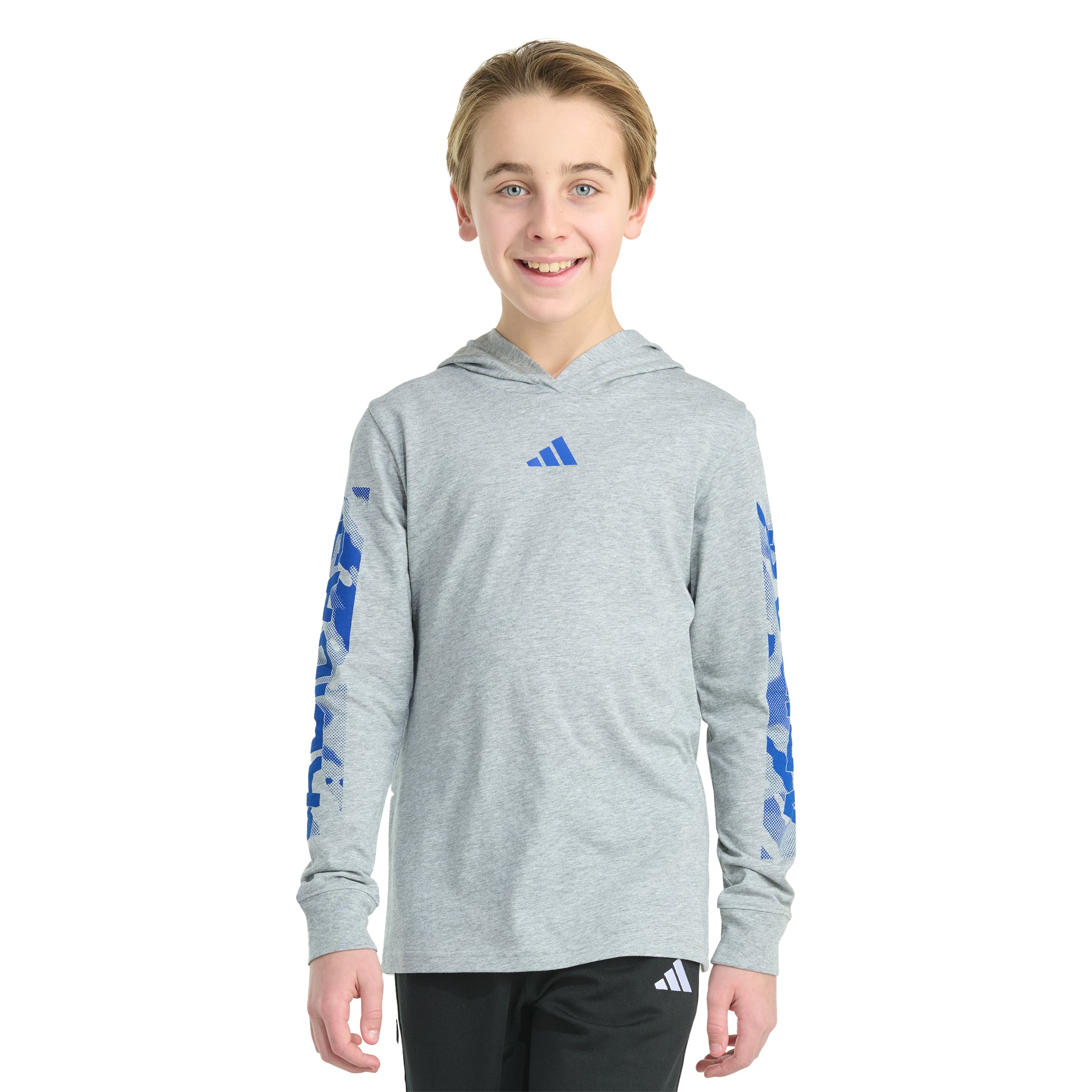 Camo Lineage Hooded  Long Sleeve Tee - Denny's