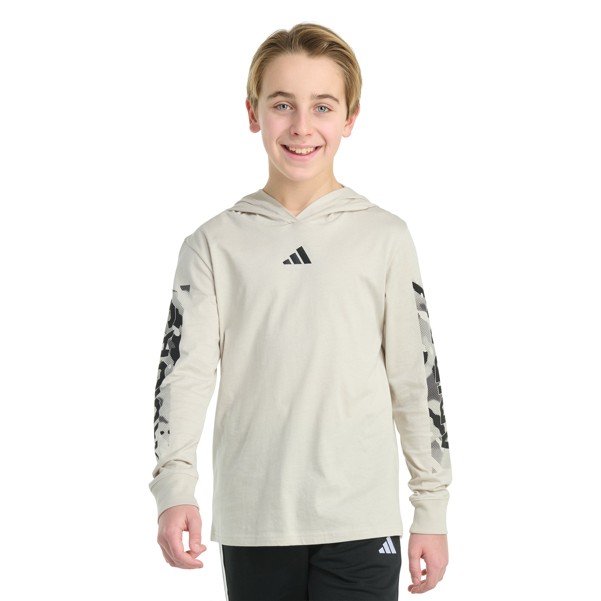 Camo Lineage Hooded  Long Sleeve Tee - Denny's