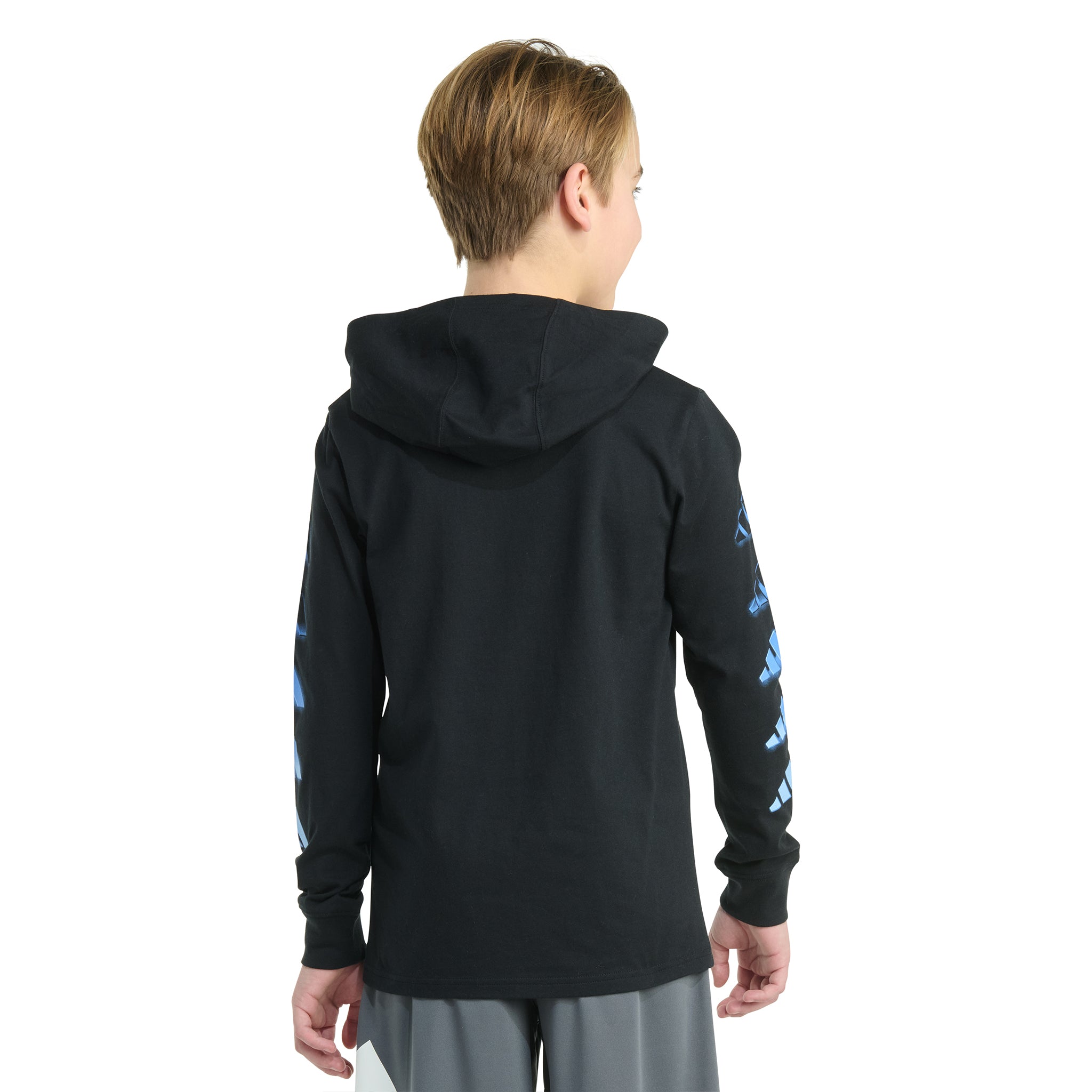 Overspray Hooded Long Sleeve Tee - Denny's