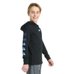 Overspray Hooded Long Sleeve Tee - Denny's
