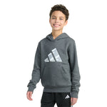 Graphic Fleece Hooded Pullover - Denny's