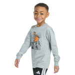 Basketball Character Long Sleeve Tee - Denny's