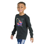 Football Flame Long Sleeve Tee - Denny's