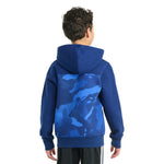 AOP Color Block Half Tone Camo Hoodie - Denny's