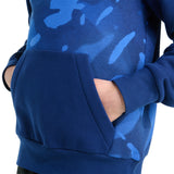 AOP Color Block Half Tone Camo Hoodie - Denny's