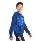 AOP Color Block Half Tone Camo Hoodie - Denny's