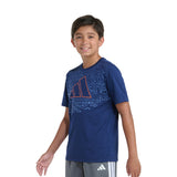 Melange Linear Tee