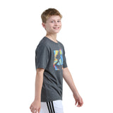 Spray Gradient Logo Heather Tee