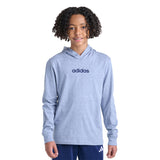 Long Sleeve Heathered Snow Tee
