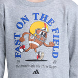 Football Mascott Long Sleeve Tee