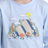 Doodle Mountain Long Sleeve Tee