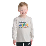 Doodle Characters Long Sleeve Tee