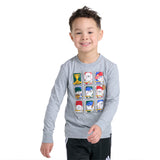 Baseball Mascotts Long Sleeve Tee