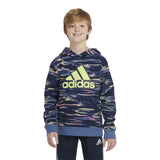 Printed Liquid Camo Hooded Pullover - Denny's