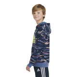 Printed Liquid Camo Hooded Pullover - Denny's