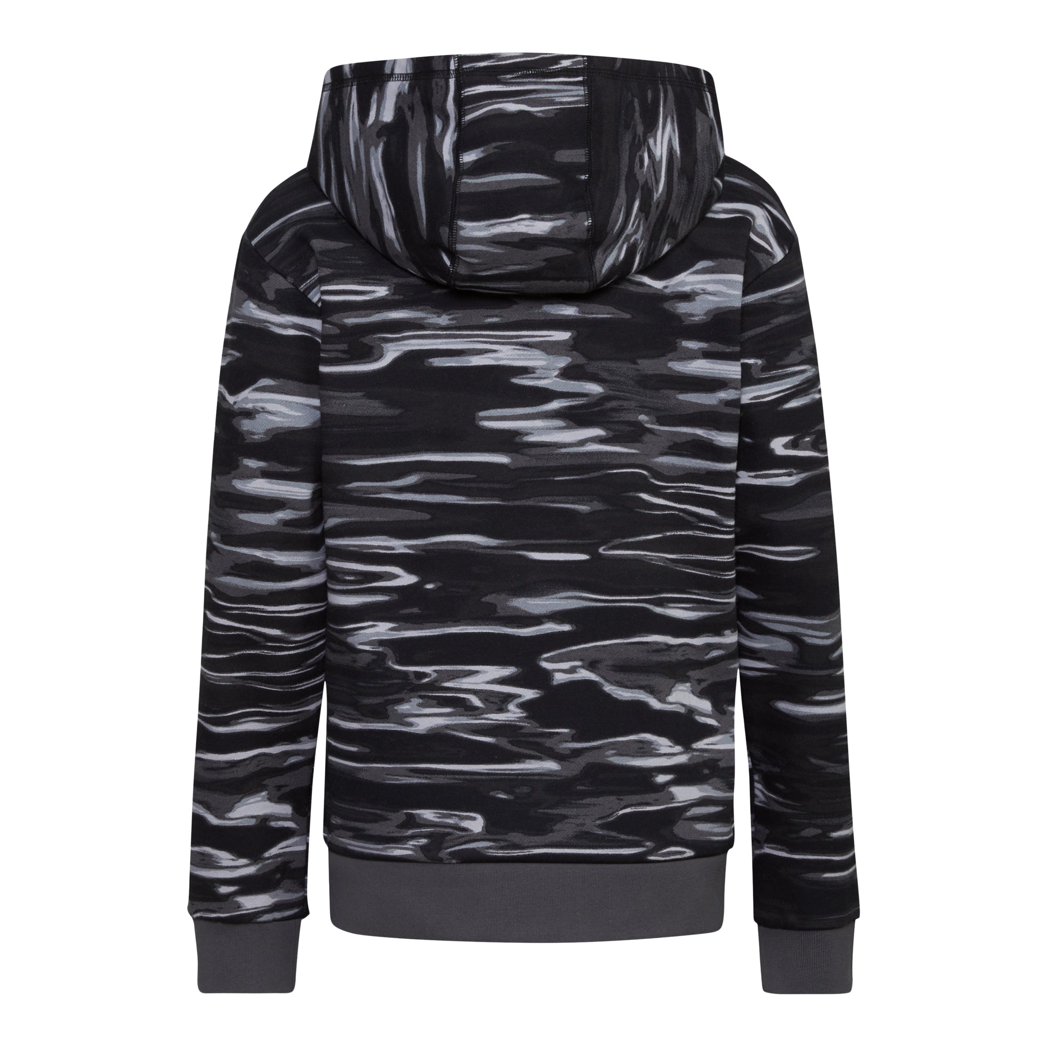 Printed Liquid Camo Hooded Pullover - Denny's
