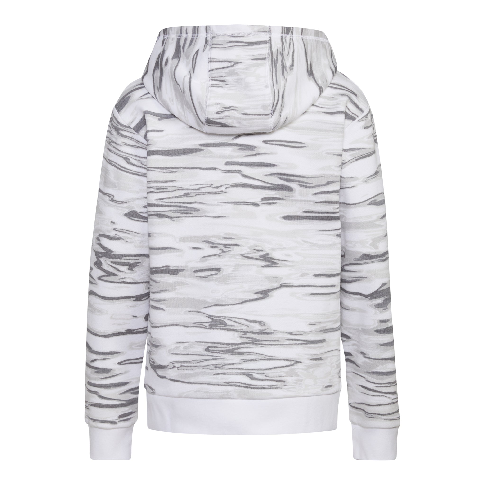 Printed Liquid Camo Hooded Pullover - Denny's