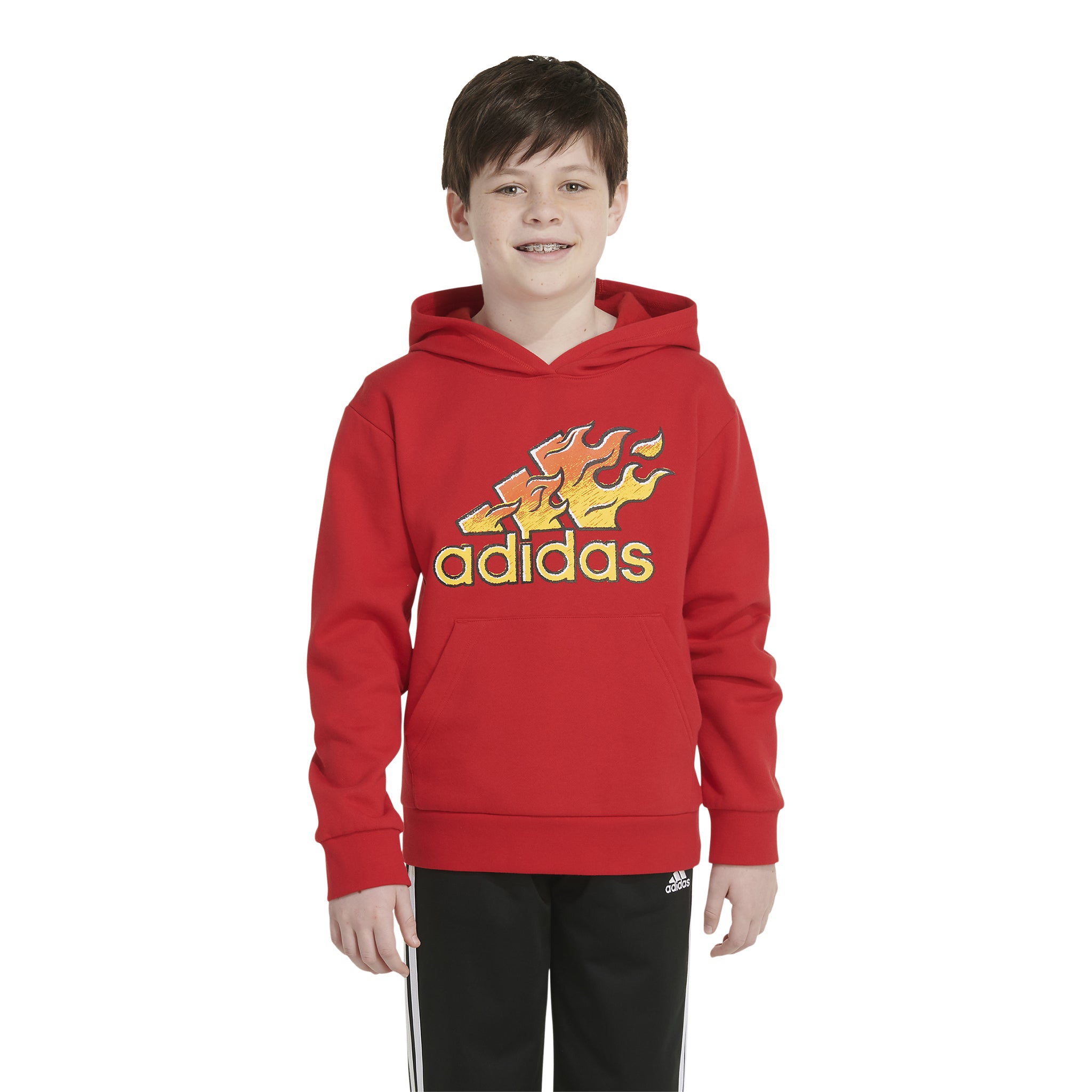 Logo Fire Hoodie - Denny's
