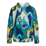 Printed Heatmap Hooded Pullover - Denny's