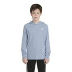 Snow Heather Hooded Tee - Denny's