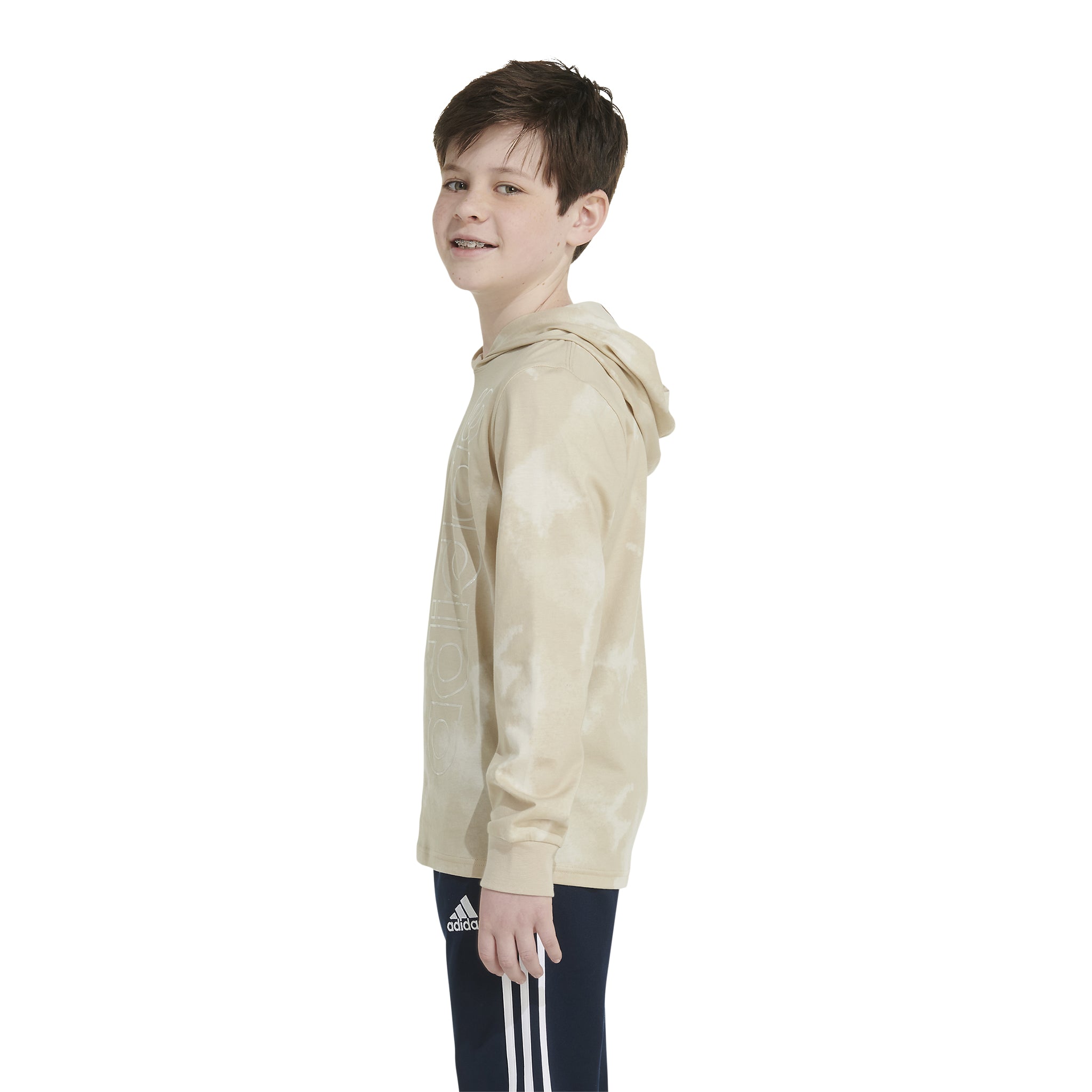 Printed Fluidity Hooded Tee - Denny's