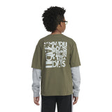 Checks Layer Long Sleeve Tee - Denny's