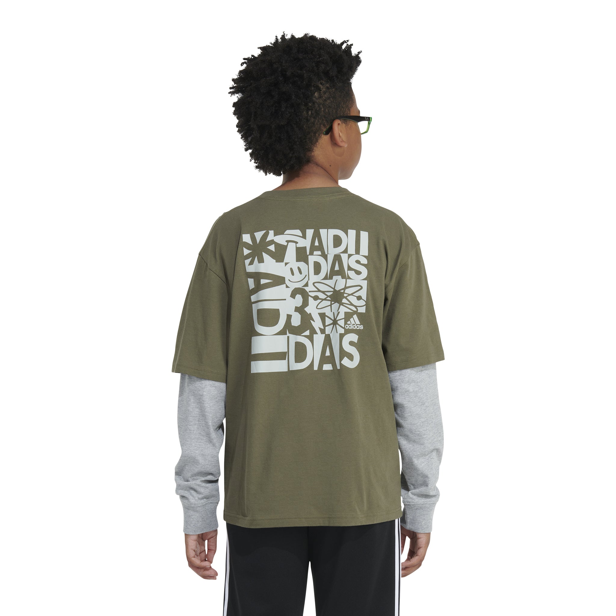 Checks Layer Long Sleeve Tee - Denny's