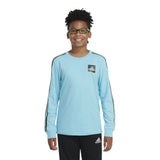 Liquid Camo 3 Stripe Long Sleeve Tee - Denny's