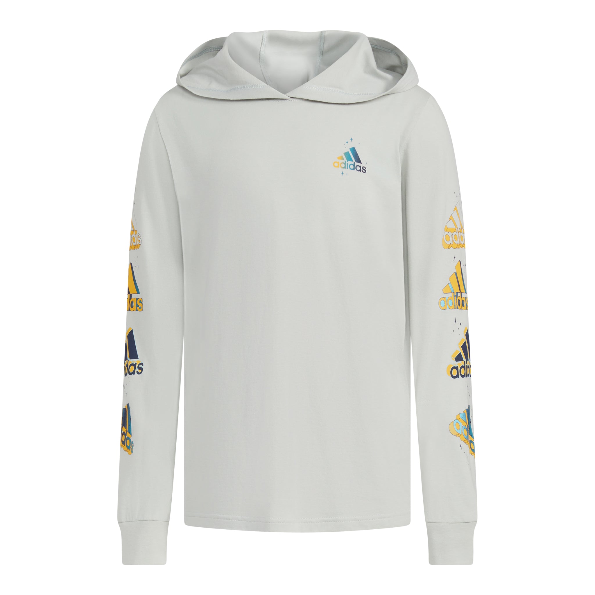 Mystic Logo Hooded Long Sleeve Tee - Denny's