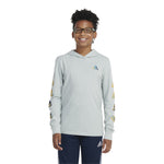 Mystic Logo Hooded Long Sleeve Tee - Denny's