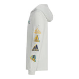 Mystic Logo Hooded Long Sleeve Tee - Denny's