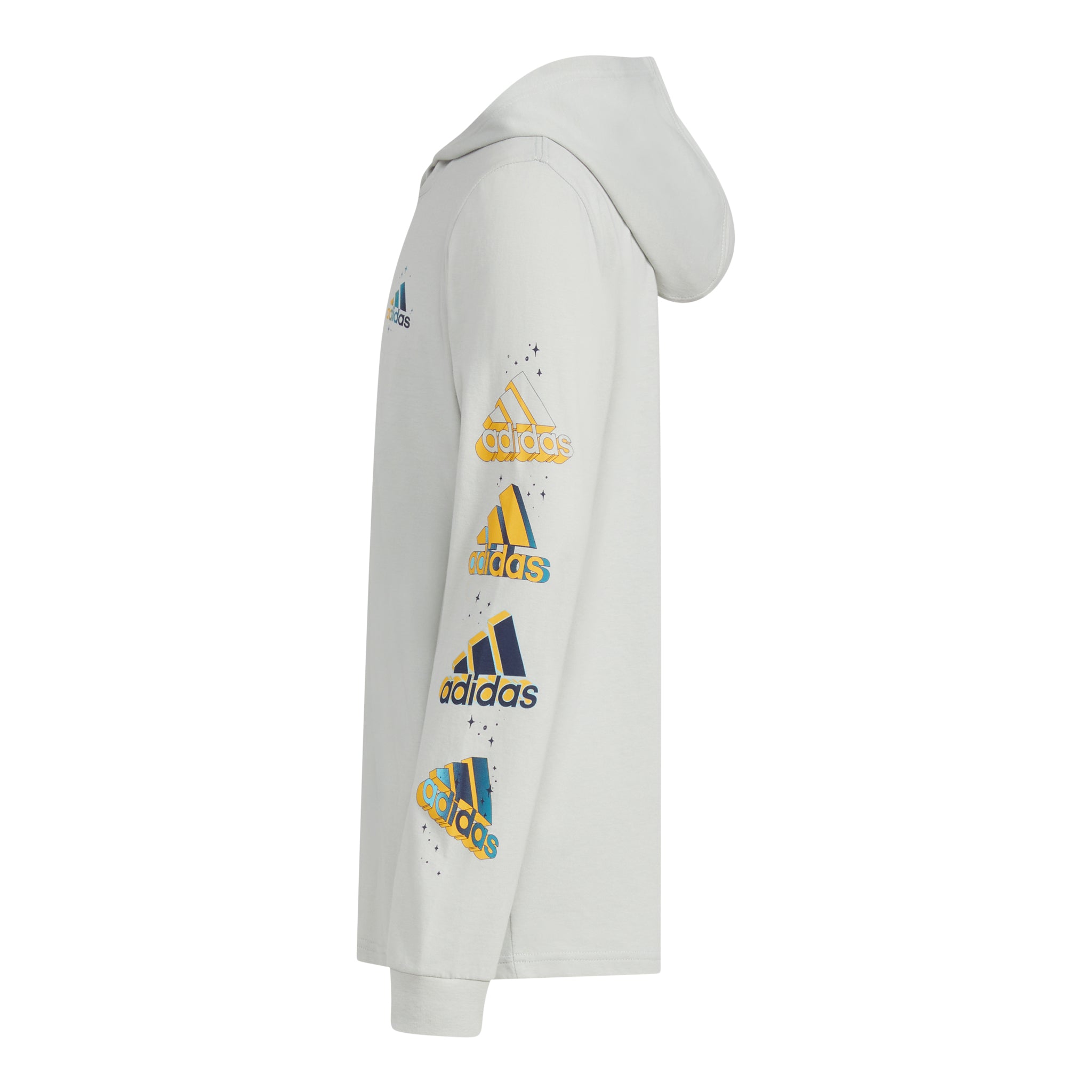 Mystic Logo Hooded Long Sleeve Tee - Denny's