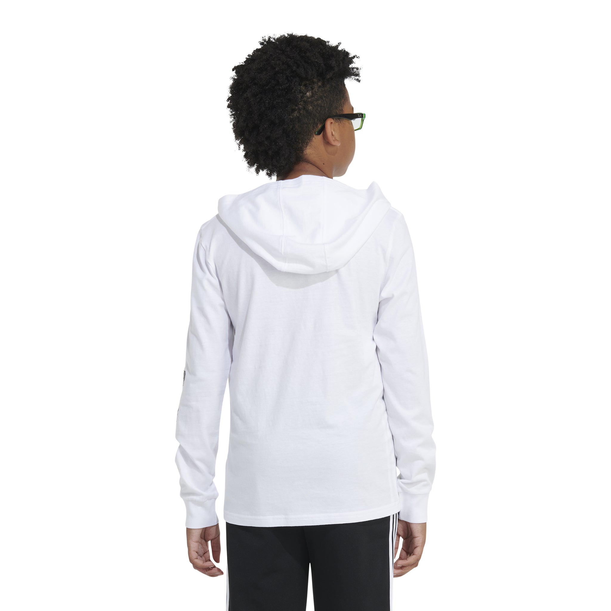 On Fire Hooded Long Sleeve Tee - Denny's