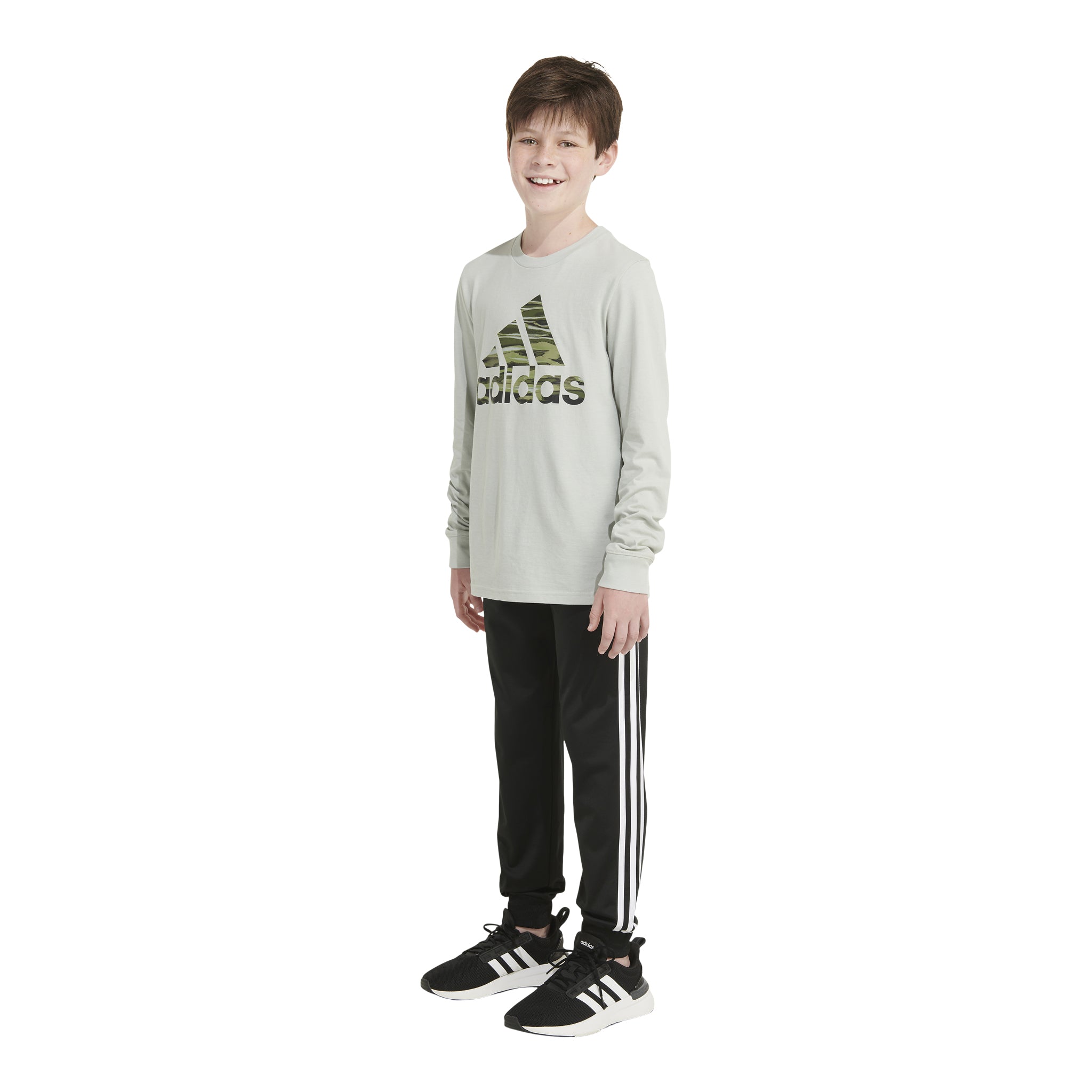 Camo Logo Long Sleeve Tee - Denny's