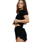 Organic Cotton Track Short - Denny's
