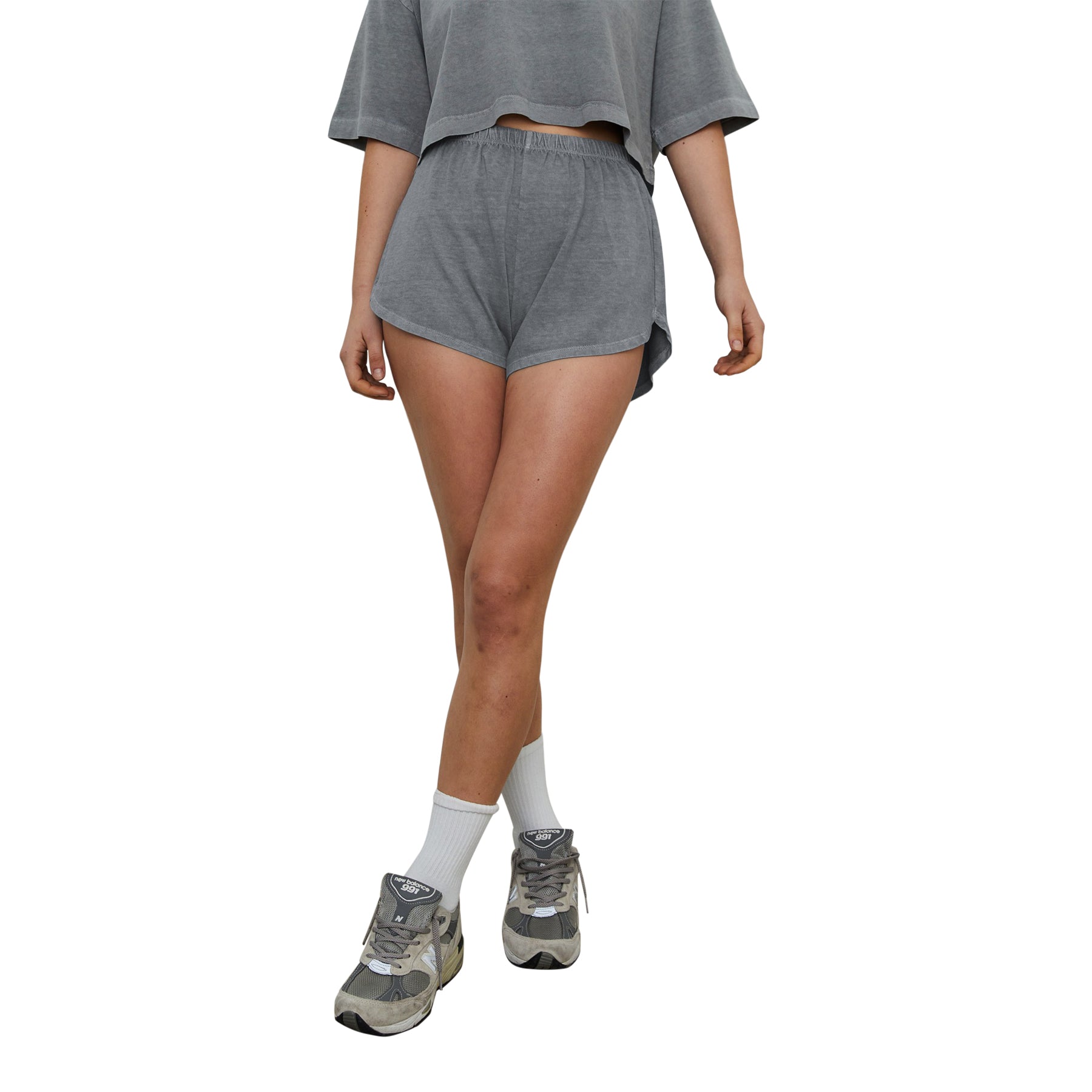 Organic Cotton Track Short - Denny's