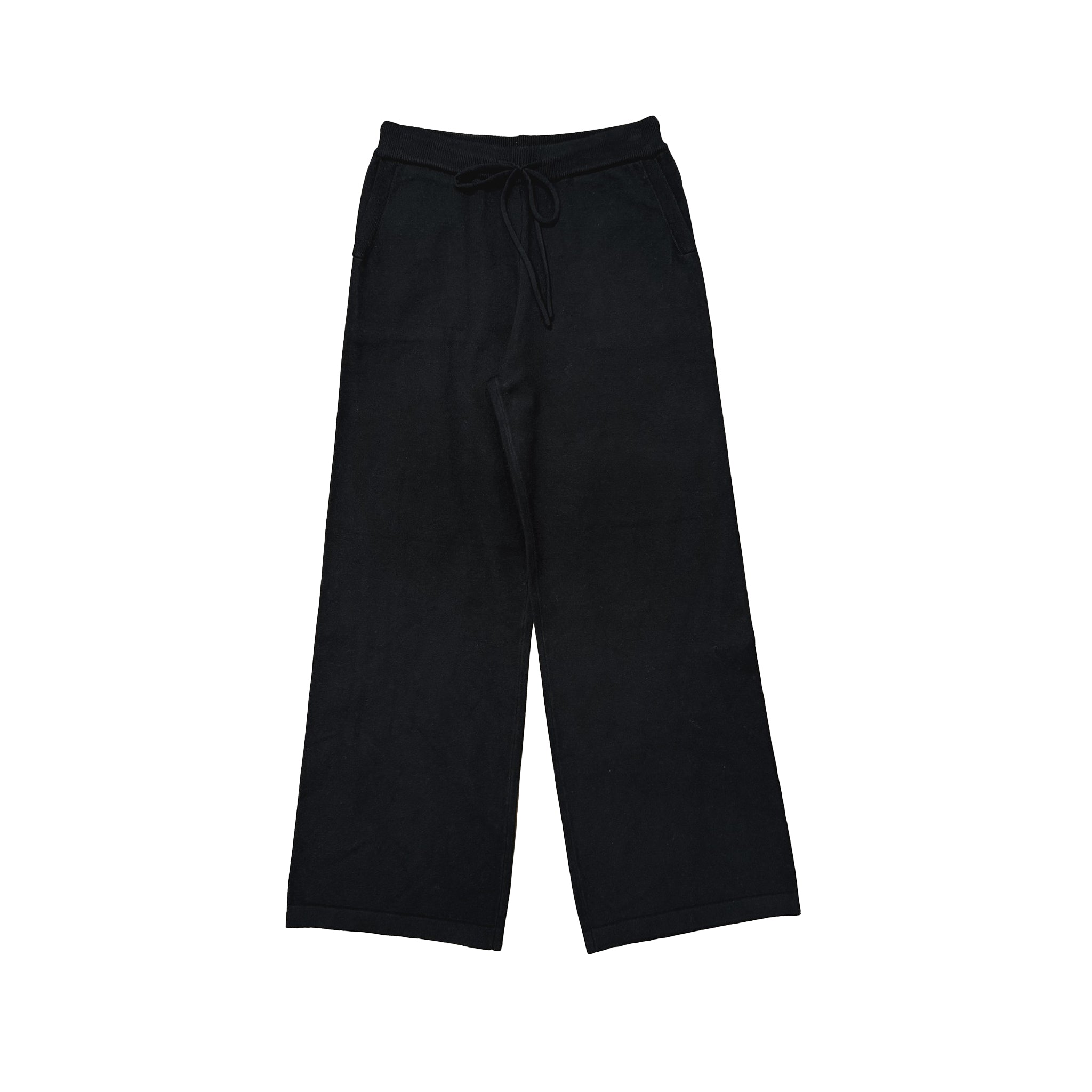 Ribbed Knit Wide Leg Pant - Denny's