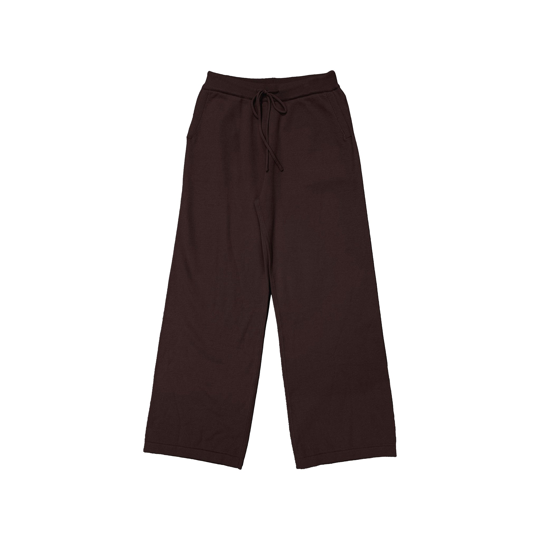Ribbed Knit Wide Leg Pant - Denny's
