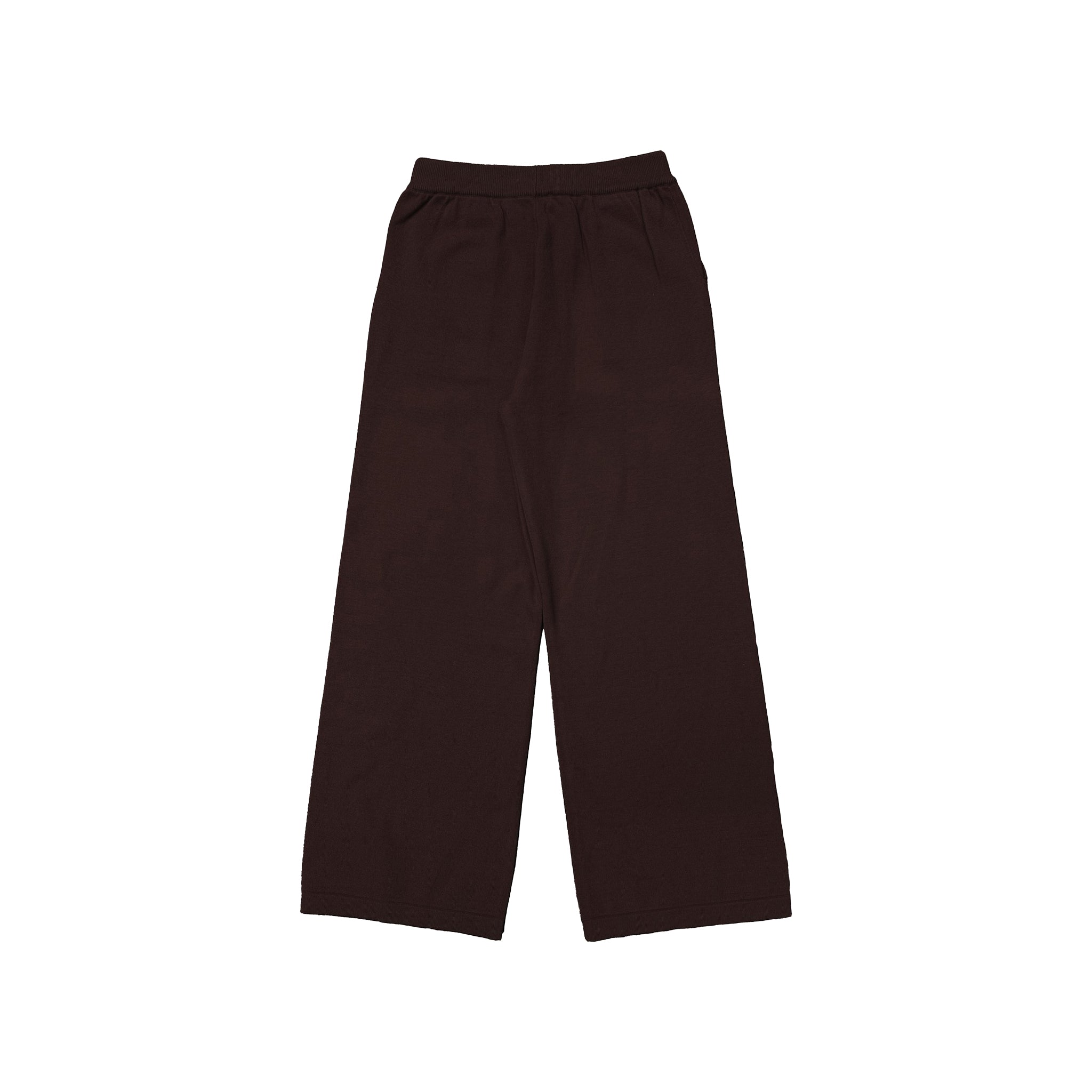 Ribbed Knit Wide Leg Pant - Denny's