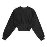 Fleece Crop Crew Sweatshirt - Denny's