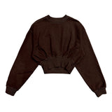 Fleece Crop Crew Sweatshirt - Denny's