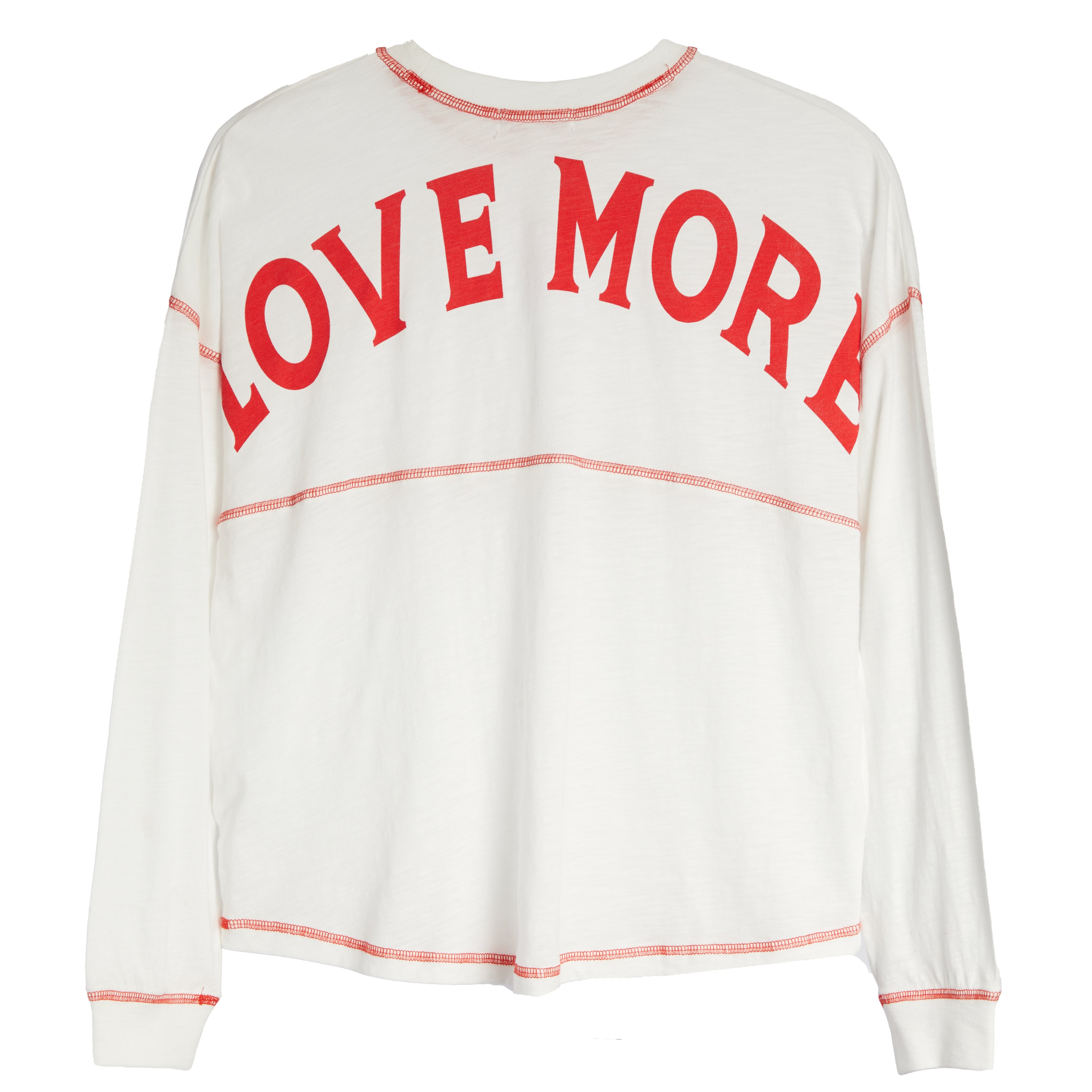 Long Sleeve Love More Top - Denny's
