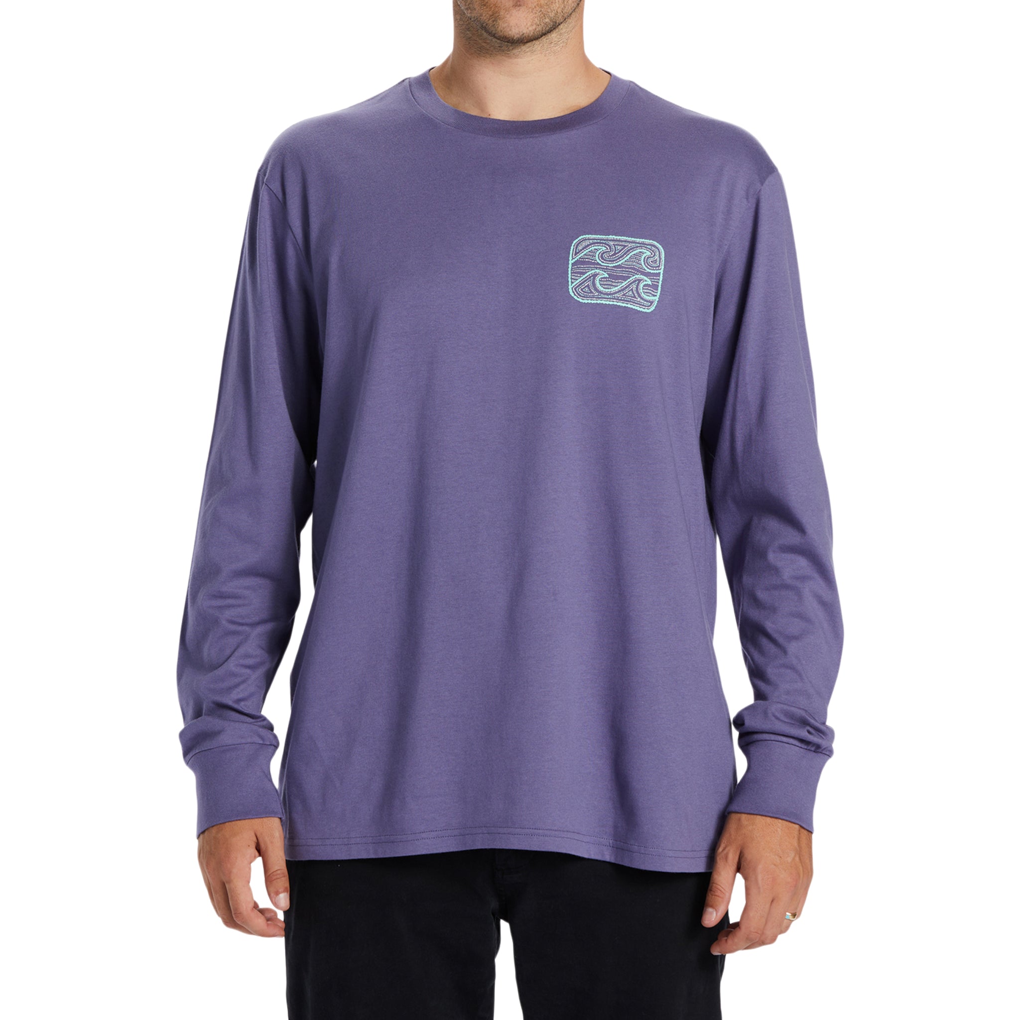 Crayon Wave Long Sleeve Tee - Denny's