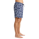Navy Botanical Anchor Swim