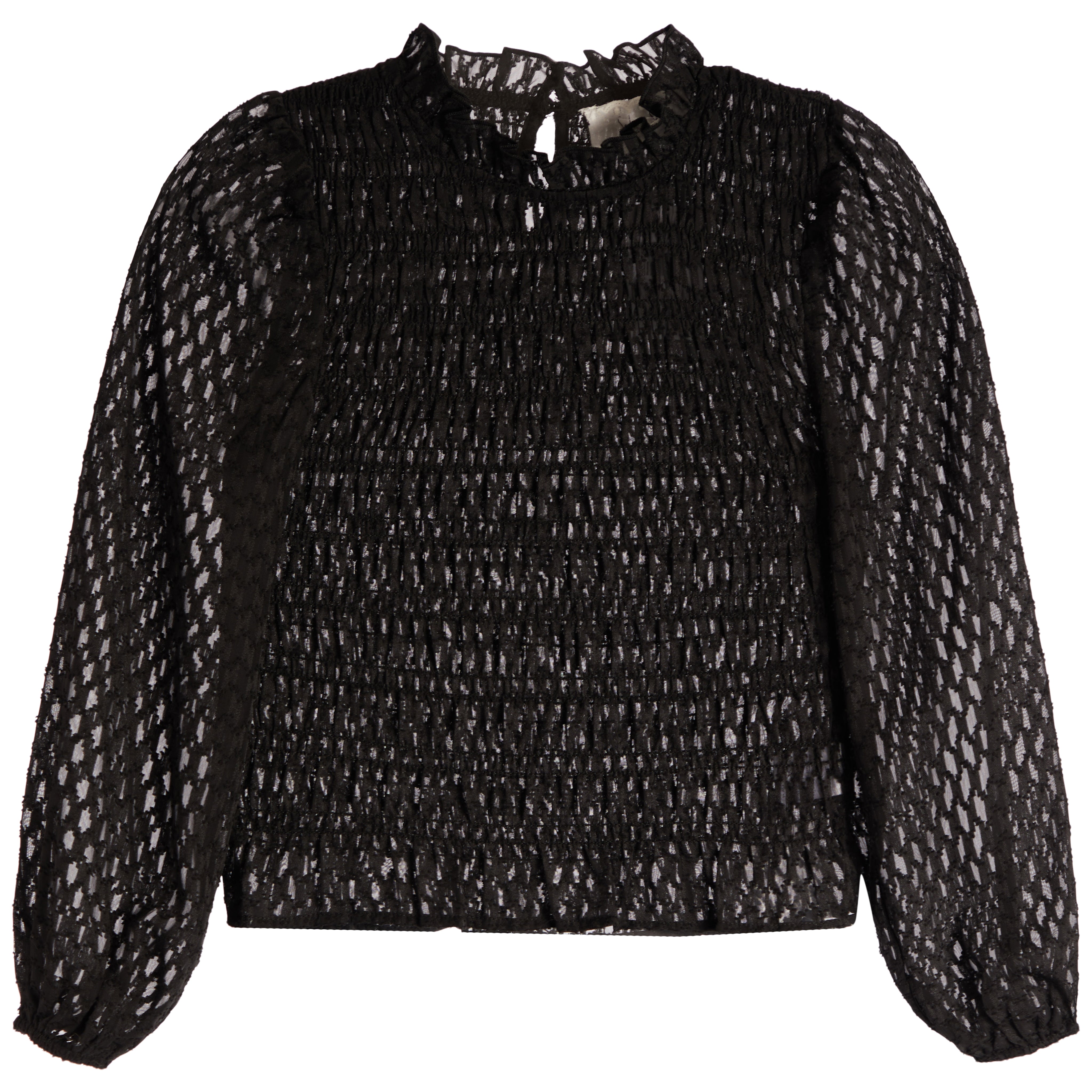 Tea Time Smocked Top - Denny's
